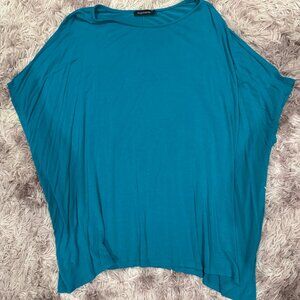 Teal Blue Tunic Top